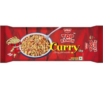 TOP RAMEN CURRY NOODLES PACK OF 4